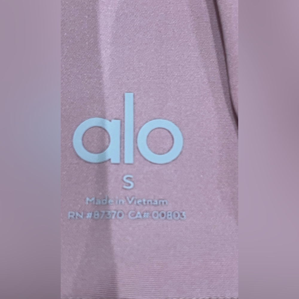 ALO Yoga Blush Pink Leggings - Picture 3 of 7